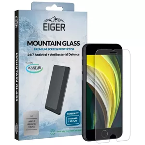 Ochranné sklo Eiger GLASS Tempered Glass Screen Protector for Apple iPhone SE (2020)/8/7/6s/6 in Clear