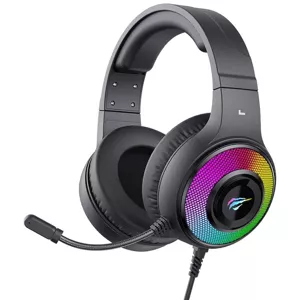 Slúchadlá Havit Gaming Headphones H2042d RGB (Black)