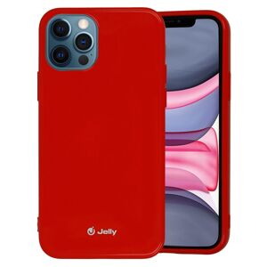 Jelly case iPhone 14, červený
