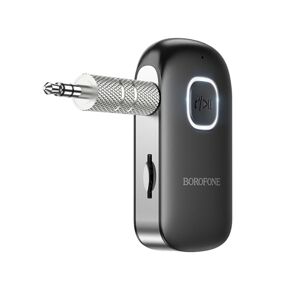Borofone FM vysielač BC42, MP3, Bluetooth, MicroSD, výstup Jack 3,5 mm, čierny