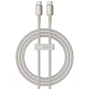 Kábel Baseus Tungsten Glod USB-C to USB-C cable, 100W, 1m (gold)