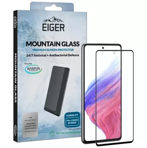 Ochranné sklo Eiger 3D GLASS Full Screen Tempered Glass Screen Protector for Samsung Galaxy A52 (EGSP00695)