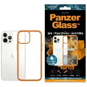 Kryt PanzerGlass ClearCase iPhone 12 Pro Max Orange AB (0284)