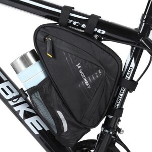 Wozinsky taška na bicykel 1,5 l pod rám, čierna (WBB23BK)