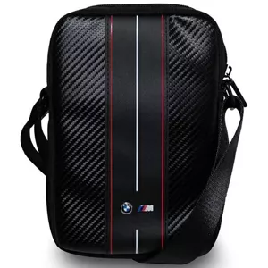 Taška BMW Handbag BMTB8COMSCAKR 8" black Carbon Red Stripes (BMTB8COMSCAKR)