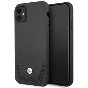 Kryt Case BMW BMHCN61RSWPK iPhone 11 6,1" black hardcase Leather Perforate (BMHCN61RSWPK)