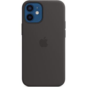 Apple silikónový kryt s MagSafe na iPhone 12 mini čierny
