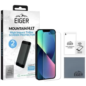 Ochranné sklo Eiger Mountain H.I.T. Screen Protector (2 Pack) for Apple iPhone 13/13 PRO