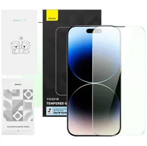 Ochranné sklo Privacy Protection Tempered Glass Baseus Crystal Series iPhone 14 Pro Max