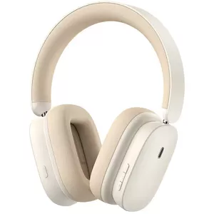 Slúchadlá Baseus Bowie H1 Wireless headphones Bluetooth 5.2, ANC (white)