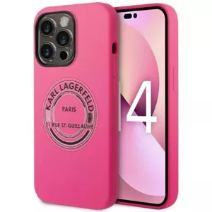 Kryt Karl Lagerfeld KLHCP14LSRSGRCF iPhone 14 Pro 6,1" hardcase pink Silicone RSG (KLHCP14LSRSGRCF)