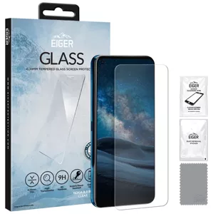 Ochranné sklo Eiger GLASS Tempered Glass Screen Protector for Nokia 8.3 5G in Clear (EGSP00672)