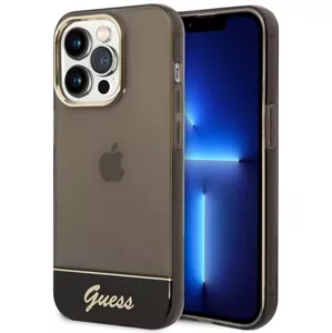 Kryt Guess GUHCP14LHGCOK iPhone 14 Pro 6,1" black hardcase Translucent (GUHCP14LHGCOK)