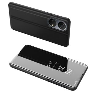 Clear view čierne púzdro na telefon Honor X8 5G