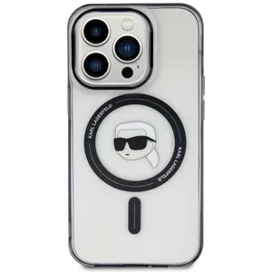Kryt Karl Lagerfeld KLHMP15MHKHNOTK iPhone 15 Plus 6.7" transparent hardcase IML Karl`s Head MagSafe (KLHMP15MHKHNOTK)