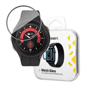 Wozinsky Watch Glass hybridné sklo, Samsung Galaxy Watch 5 Pro 45mm, čierne