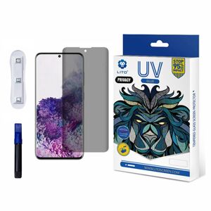 Lito 3D UV Tvrdené sklo, Samsung Galaxy S22 Plus 5G / S23 Plus, Privacy
