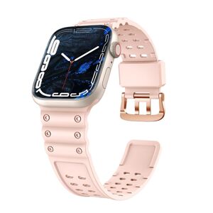 Strap Triple remienok pre hodinky Apple Watch SE / 8 / 7 / 6 / 5 / 4 / 3 / 2 / 1 (49/45/44/42mm), ružový