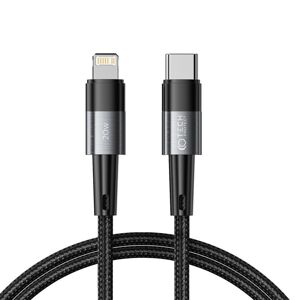 Tech-Protect UltraBoost USB-C - Lightning kábel, PD20W / 3A, 0,25 m, šedý