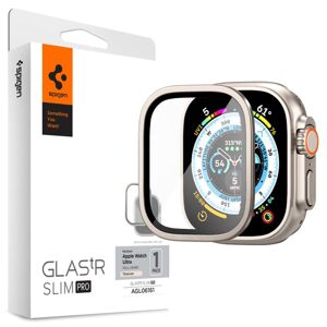 Spigen Glas.Tr Slim Pro Tvrdené sklo, Apple Watch Ultra 49 mm, strieborné