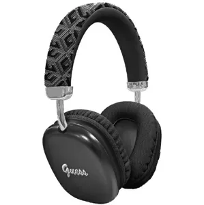 Slúchadlá Guess Bluetooth on-ear headphones GUBHK1GCTCSK black Gcube Metallic Script Logo (GUBHK1GCTCSK)