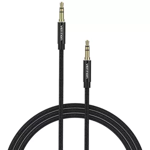 Kábel Vention 3.5mm Audio Cable 1.5m BAWBG Black