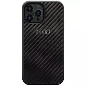 Kryt Audi Carbon Fiber iPhone 13 Pro Max 6.7" black hardcase AU-TPUPCIP13PM-R8/D2-BK (AU-TPUPCIP13PM-R8/D2-BK)