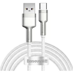 Kábel USB cable for USB-C Baseus Cafule, 66W, 2m (white)