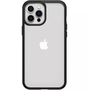 Kryt OTTERBOX REACT IPHONE 12 PRO MAX BLACK CRYSTAL-CLEAR -PROPACK (77-66279)