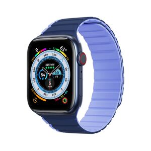 Dux Ducis Magnetický remienok Apple Watch 1 / 2 / 3 / 4 / 5 / 6 / 7 / 8 / SE / Ultra (42, 44, 45, 49 mm) (verze LD), modrý