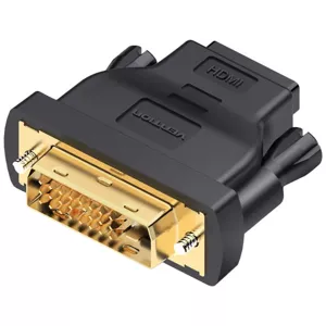 Adaptér Vention DVI (24+1) Male to HDMI Female Adapter ECDB0 (black)