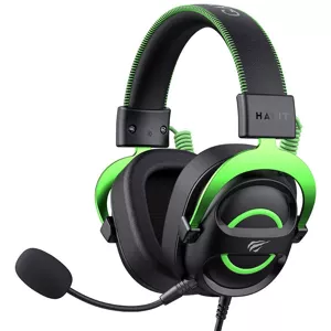 Slúchadlá Gaming Headphones Havit H2002E (Black-Green)