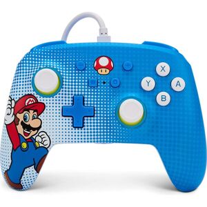 PowerA Enhanced drôtový herný ovládač - Mario Pop Art (Switch)