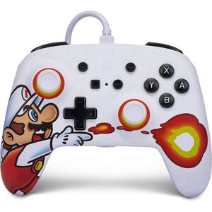PowerA Enhanced drôtový herný ovládač - Fireball Mario (Switch)