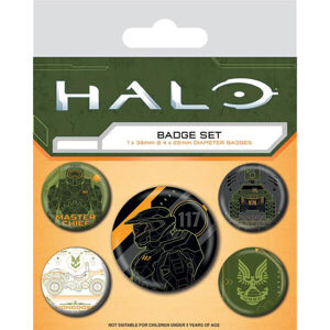 Set odznakov Halo