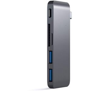 Satechi Passthrough USB hub MacBook 12" vesmírne šedý