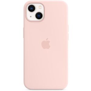 Apple silikónový kryt s MagSafe na iPhone 13 kriedovo ružový