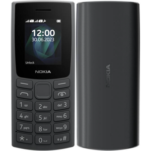 Nokia 105 4G (2023), Dual SIM, Charcoal - SK distribúcia
