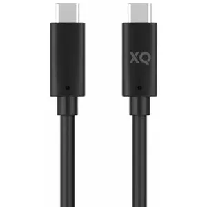 Kábel XQISIT NP Charge & Sync USB-C to USB-C 2.0 100cm black (51270)