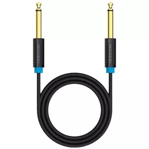 Kábel Vention Audio Cable TS 6.35mm BAABD 0.5m, Black