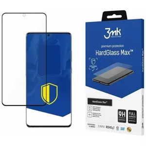 Ochranné sklo 3MK HardGlass Max Samsung G980 S20 black, FullScreen Glass