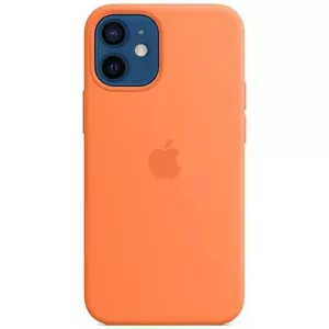 Kryt Apple iPhone 12 mini Silicone Case with MagSafe - Orange (MHKN3ZM/A)
