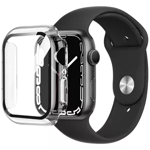 Púzdro Eiger Mountain Glass Full Case for Apple Watch 8 / 7 45mm in Clear (EGSP00894)