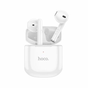 Hoco EW19 Plus Delighted bezdrôtové Bluetooth slúchadlá TWS, biela
