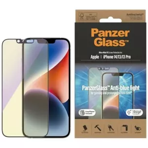 Ochranné sklo PanzerGlass Ultra-Wide Fit iPhone 14 / 13 Pro / 13 6,1" Screen Protection Antibacterial Easy Aligner Included Anti-blue light 2791 (2791)