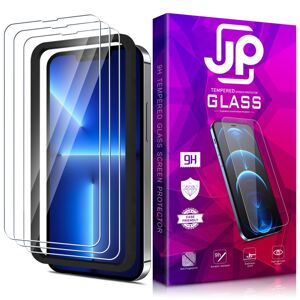 JP Long Pack Tvrdených skiel, 3 sklá na telefón s aplikátorom, iPhone 13 Mini