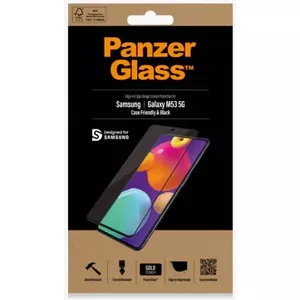 Ochranné sklo PanzerGlass E2E Regular Samsung M53 Case Friendly black (7307)