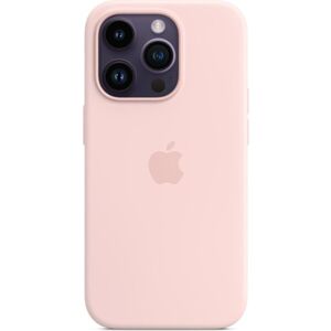 Apple silikónový kryt s MagSafe na iPhone 14 Pro kriedovo ružový