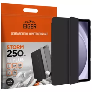 Púzdro Eiger Storm 250m Stylus Case for Samsung Tab A9 8.7 in Black