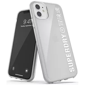 Kryt SuperDry Snap iPhone 11 Clear Case White (41578)